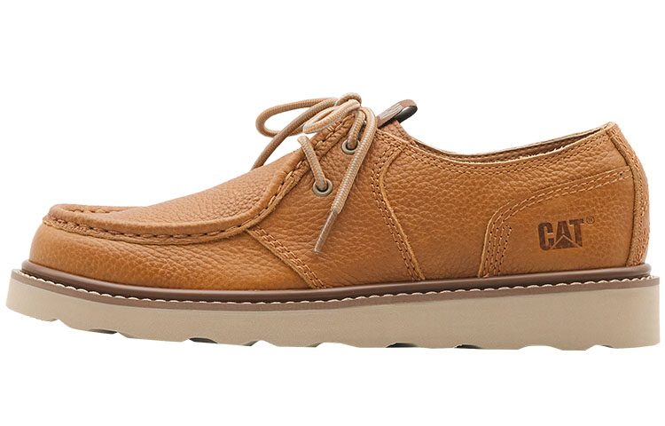 CAT Roster 'Casual Versatile Short-Barrel Outdoor Boot Brown Yellow'