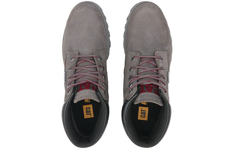 Lookbook CAT 圆头系带短靴‘灰色’ P725569M1KDC07