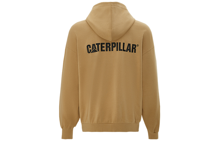 CAT SS22 Casual Khaki Zip-Up Hoodie Jacket Unisex CL1SWS15101