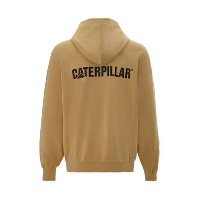 CAT SS22 Casual Khaki Zip-Up Hoodie Jacket Unisex CL1SWS15101