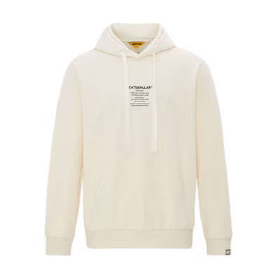 CAT SS22 Minimalist Letter Print Hoodie Unisex Off-White CL1SWS16861