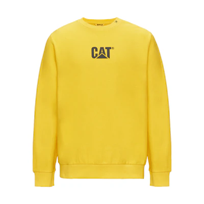 CAT SS22 Oversized Colorblock Logo Pullover Sweatshirt Unisex CK4SWQ26111