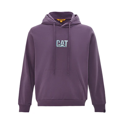 CAT SS22 Purple Cotton Printed Hoodie Unisex CL1SWS16081