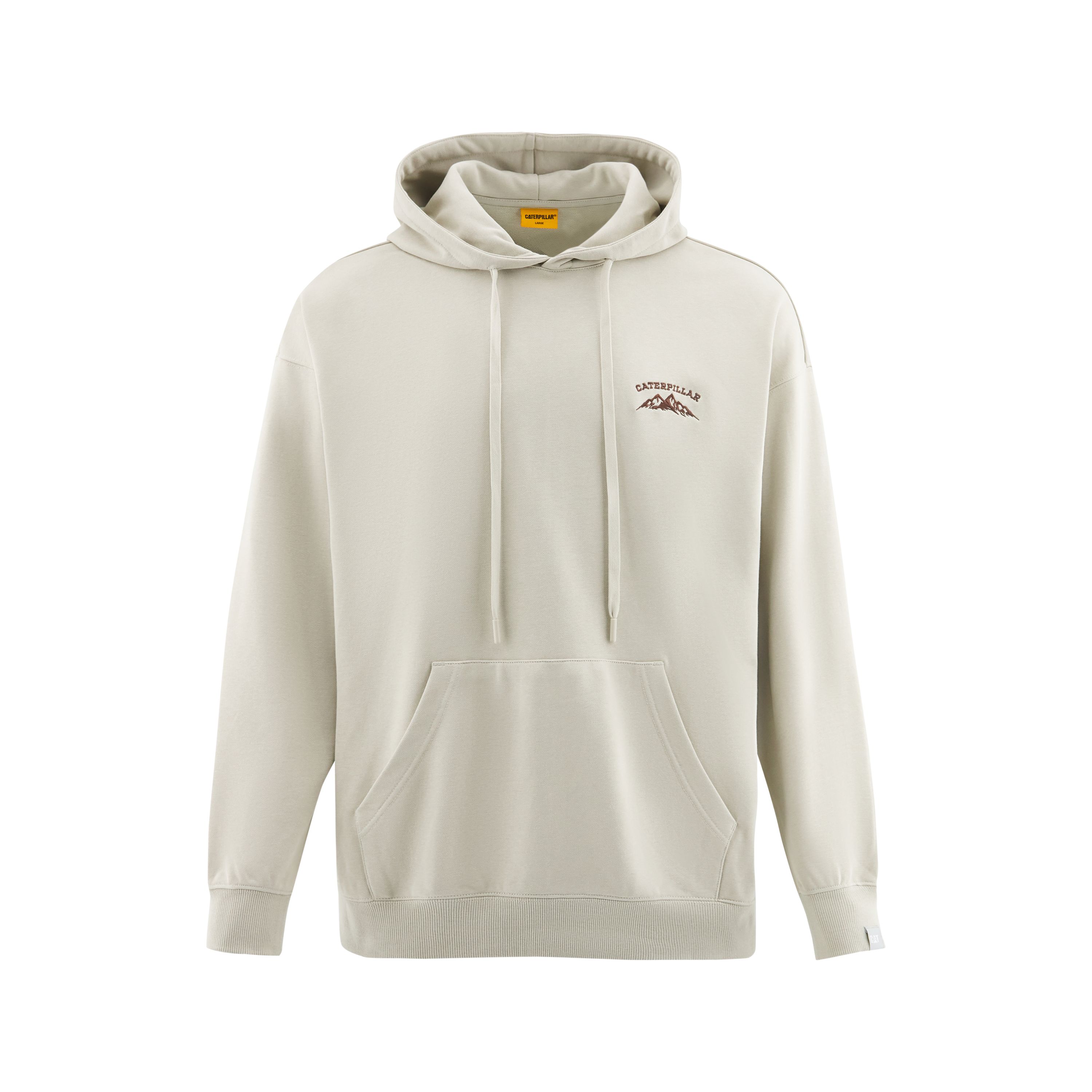 CAT SS23 Embroidered Logo Loose Fit Outdoor Hoodie for Men CM3SWT38051