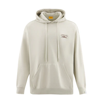 CAT SS23 Embroidered Logo Loose Fit Outdoor Hoodie for Men CM3SWT38051