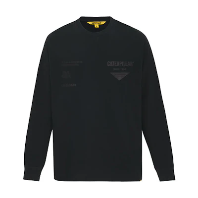 CAT SS23 Heat-Sensitive Color-Changing Letter Print Unisex Crewneck Sweatshirt CM1TST15031