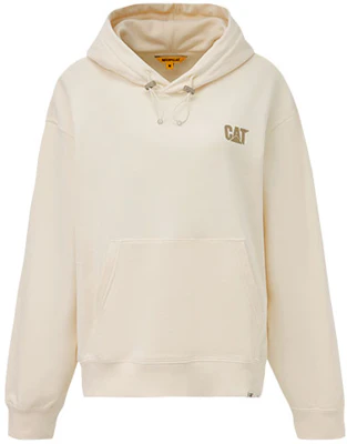 CAT SS23 ロゴプリント オーバーサイズ フーディ ユニセックス ベージュ CM1SWT16841 Buy CAT SS23 ロゴプリント オーバーサイズ フーディ ユニセックス ベージュ CM1SWT16841