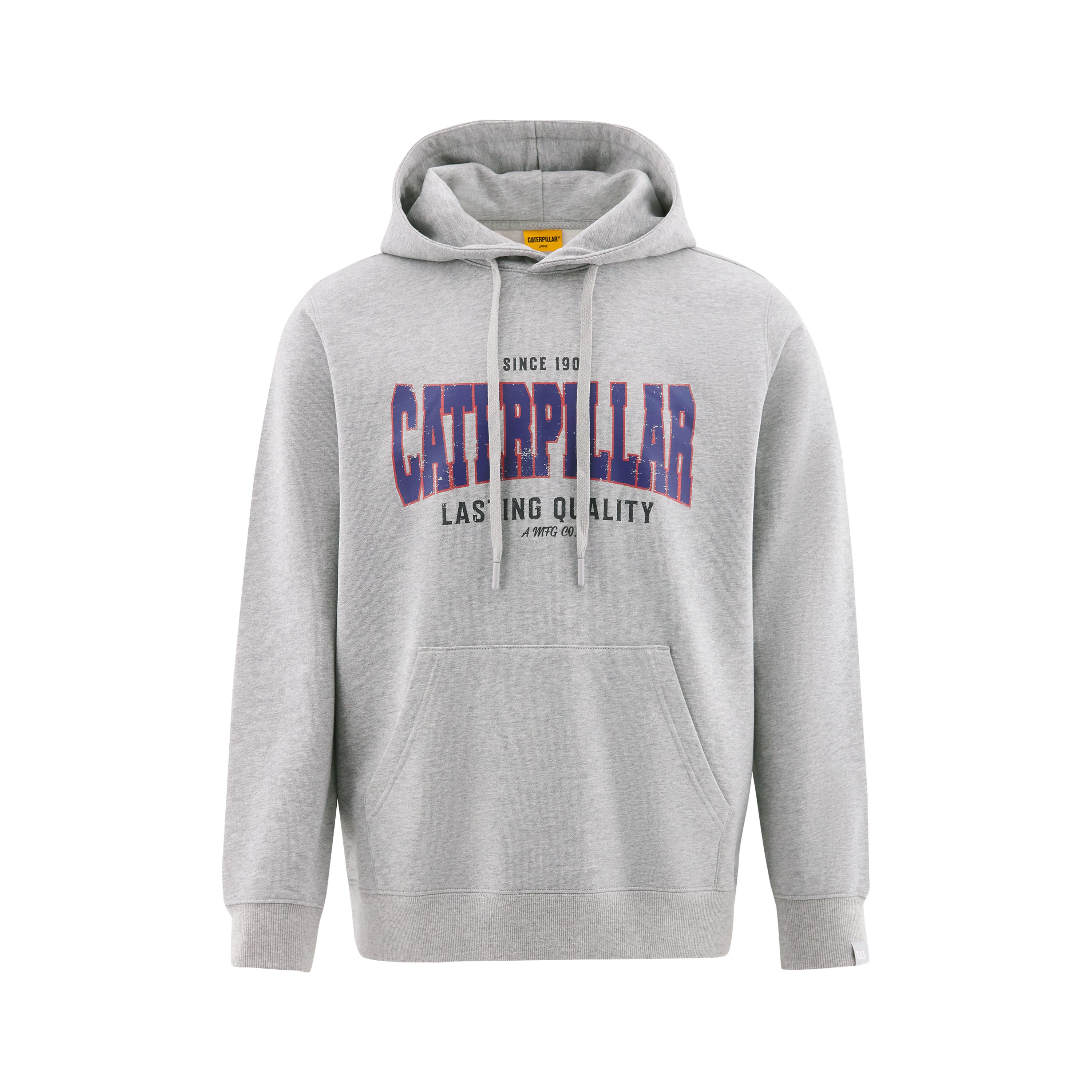 CAT SS23 Outdoor Casual Distressed American-Style Hoodie CM3SWT36091