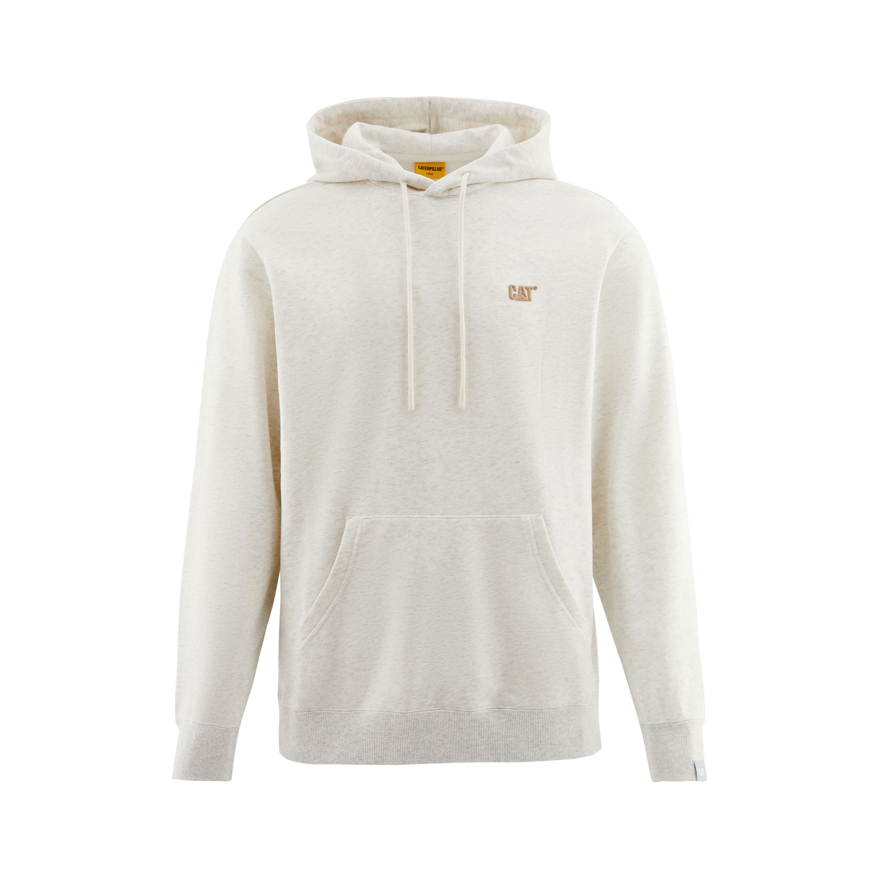 CAT SS23 Outdoor Casual Logo Silicone Print Hoodie Unisex - Gray CM3SWT36061