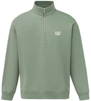 CAT SS23 Solid Logo Print Relaxed High-Neck Sweatshirt Unisex CM1SWT15051 CAT SS23 Solid Logo Print Relaxed High-Neck Sweatshirt Unisex CM1SWT15051