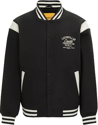 CAT SS24 學院風戶外撞色高領夾克 男款 深灰色 CN1JAU11031 Buy CAT SS24 學院風戶外撞色高領夾克 男款 深灰色 CN1JAU11031