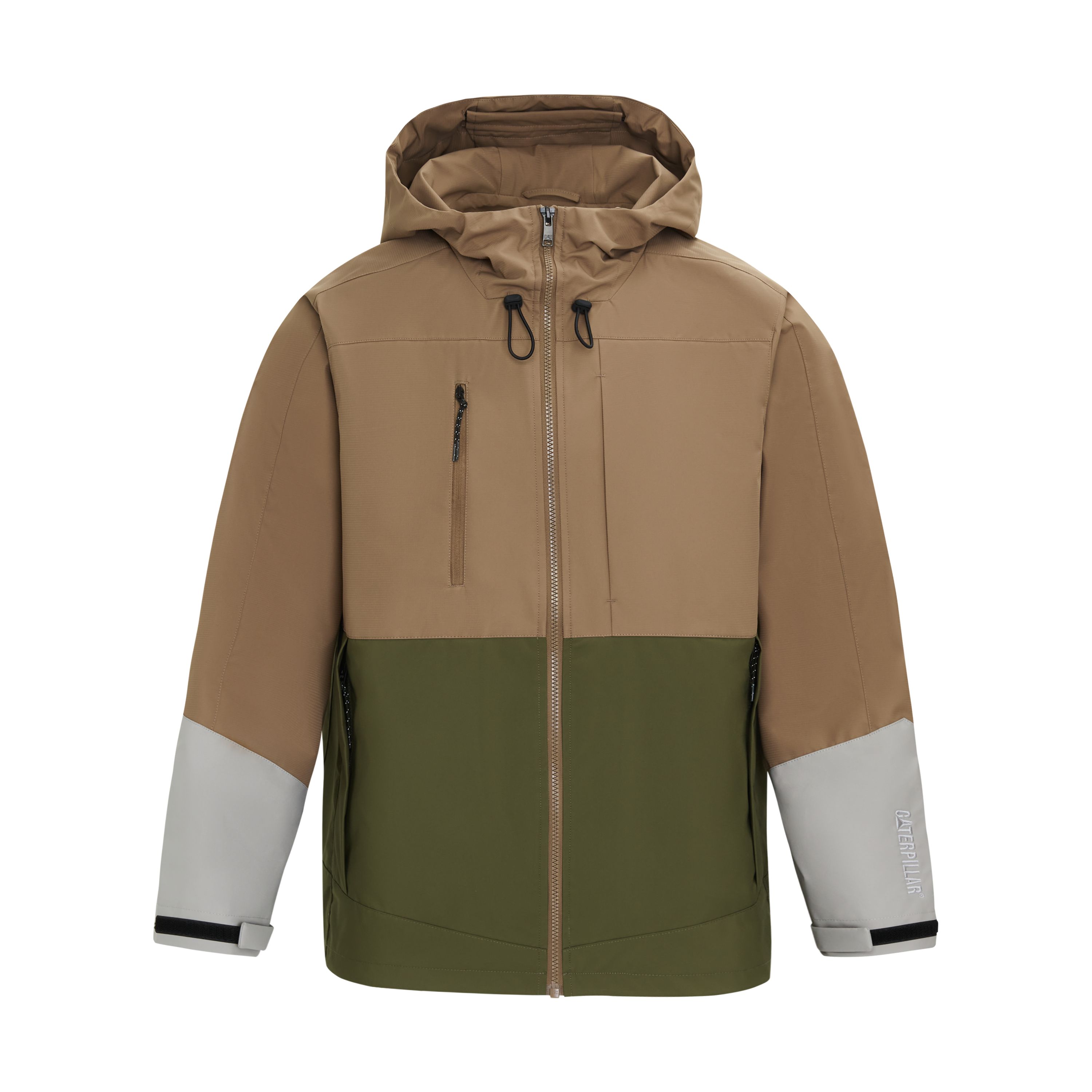 CAT SS24 Outdoor Colorblock Hooded Jacket CN1JAU11021