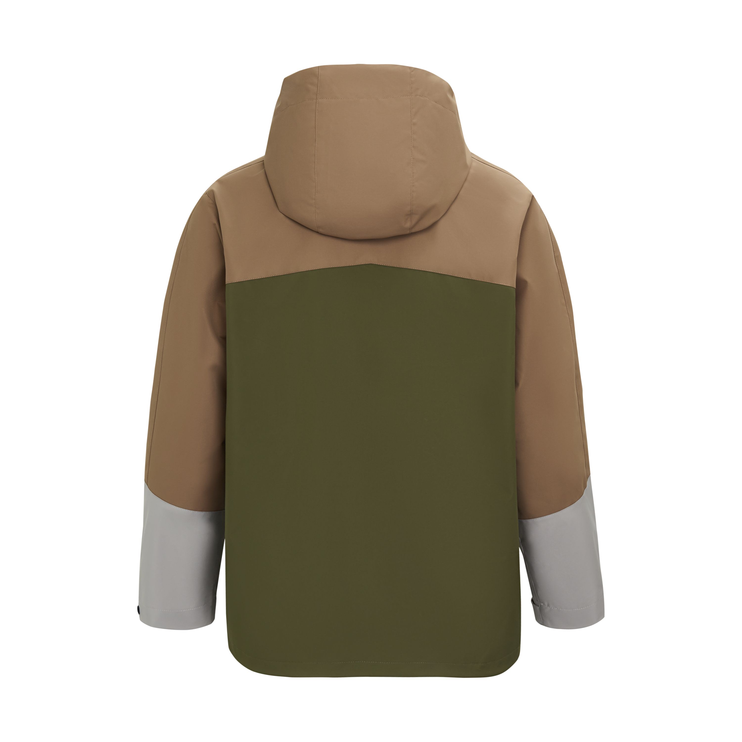 Lookbook Chaqueta con Capucha Colorblock CAT SS24 Outdoor. CN1JAU11021