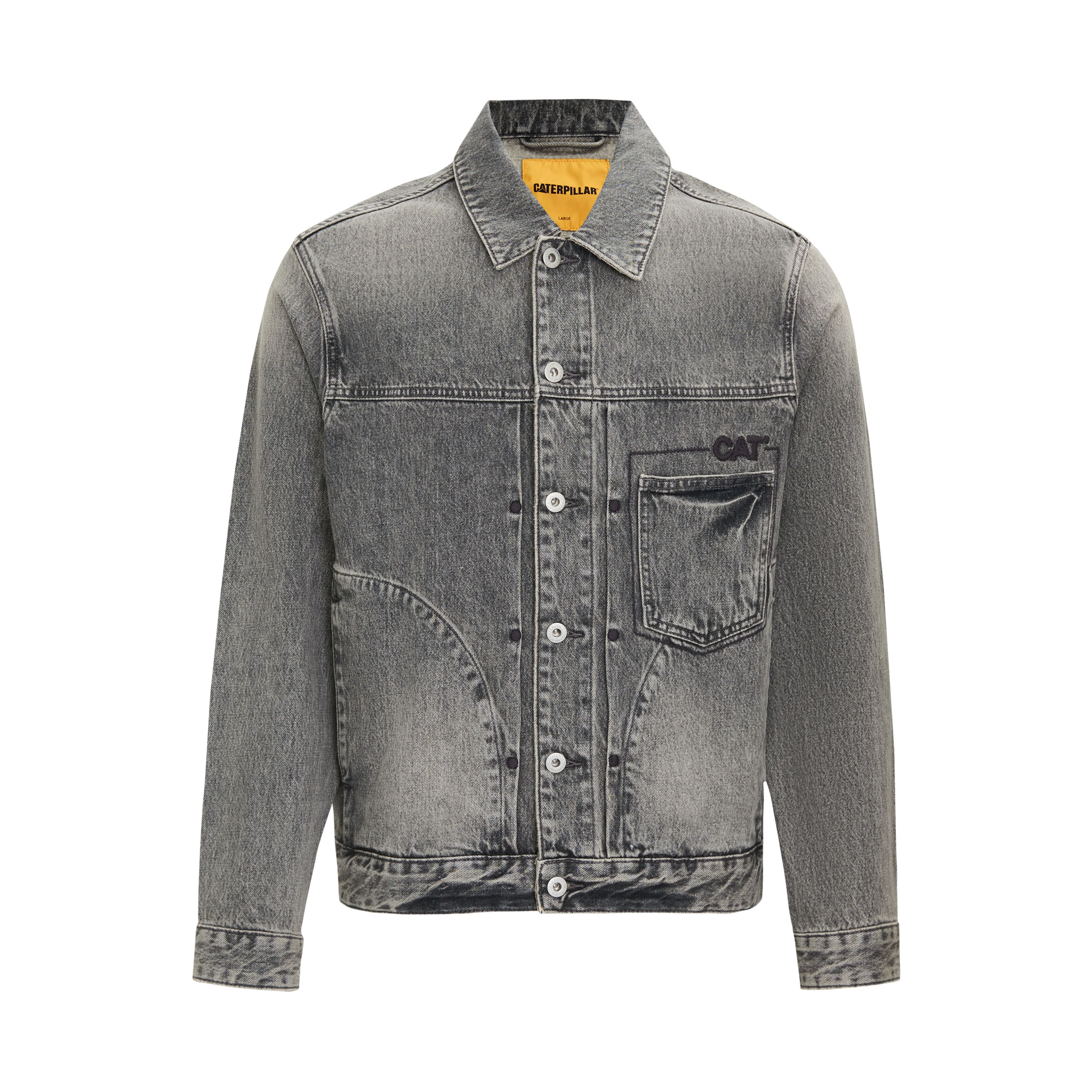 CAT SS24 Outdoor Soft Breathable Long Sleeve Jacket - Gray CN1JAU13071