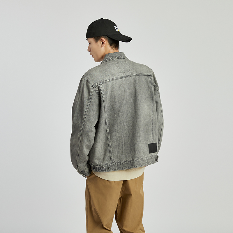 Cheap Chaqueta Gris CAT SS24 Outdoor Transpirable de Manga Larga para Hombre. CN1JAU13071