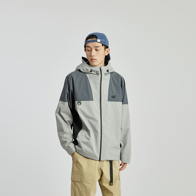 Cheap CAT SS24男士防水防风宽松版字母夹克. CN1JAU19071