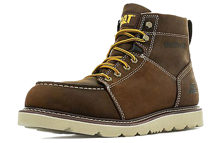 Order CAT 트레이드맨 레트로 하이탑 부츠 (다크 브라운) P74114WJ1BDC39