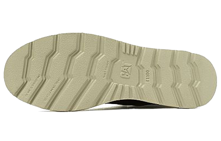 Shop CAT 트레이드맨 레트로 하이탑 부츠 (다크 브라운) P74114WJ1BDC39