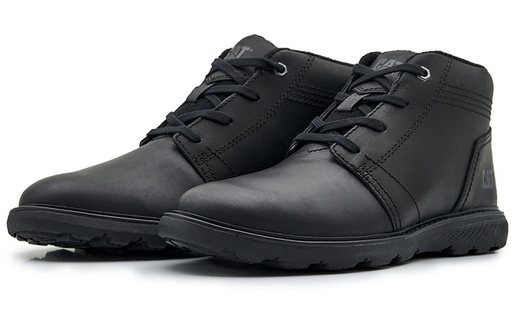 Order CAT Trey 2.0 Fleece系列 休閒透氣耐磨防滑戶外靴 黑色