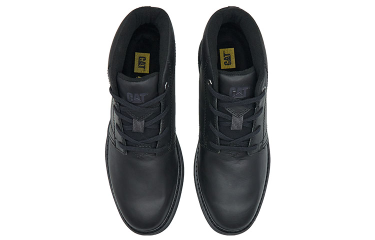 Lookbook CAT Trey 2.0 Fleece系列 休閒透氣耐磨防滑戶外靴 黑色