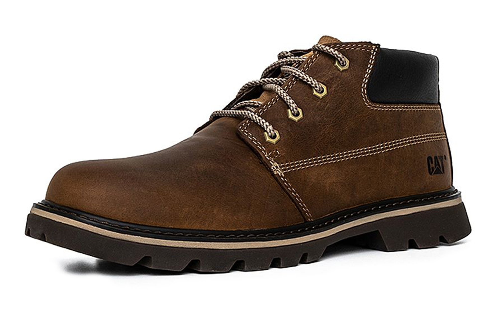 Order CAT 致敬系列“透气时尚棕色工装靴” P723227K3BDC36