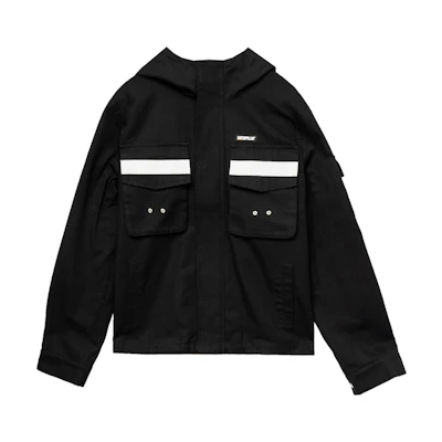 CAT Urban Soul Series Reflective Pocket Hoodie Jacket Black Unisex CI3JAN20291