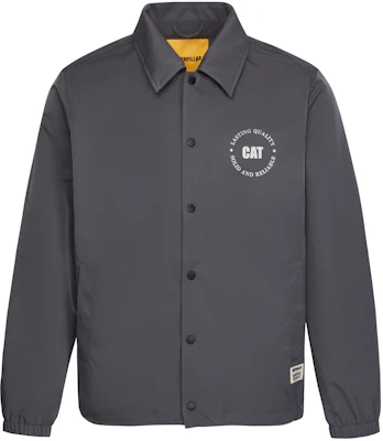 CAT 復古美式印花長袖扣襟外套 深灰色 CN1JAU11931 Buy CAT 復古美式印花長袖扣襟外套 深灰色 CN1JAU11931