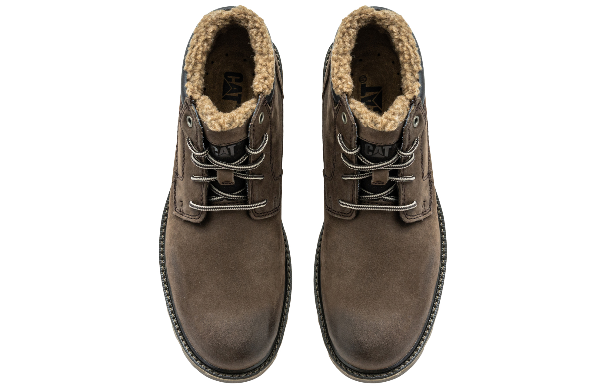 CAT Vintage Classic Fleece-Lined Short 'Dark Brown' 圖 3