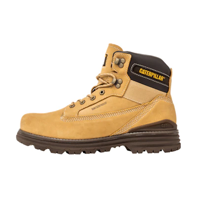 CAT Visi-Tech Classic 'Outdoor Work Boot Brown Yellow'