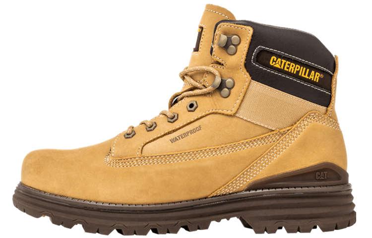 CAT Visi-Tech Classic 'Outdoor Work Boot Brown Yellow' P723832I3BDC25
