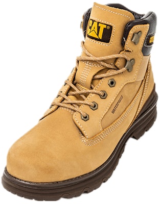 CAT Visi-Tech Classic 'Outdoor Work Boot Brown Yellow' P723832I3BDC25 Order CAT Visi-Tech Classic 'Outdoor Work Boot Brown Yellow' P723832I3BDC25