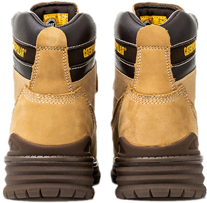 CAT Visi-Tech Classic 'Outdoor Work Boot Brown Yellow' P723832I3BDC25 Lookbook CAT Visi-Tech Classic 'Outdoor Work Boot Brown Yellow' P723832I3BDC25