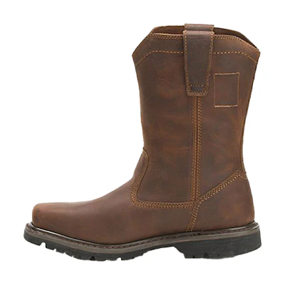 CAT Welston Pull-On Steel Toe Work Boot 'Brown'