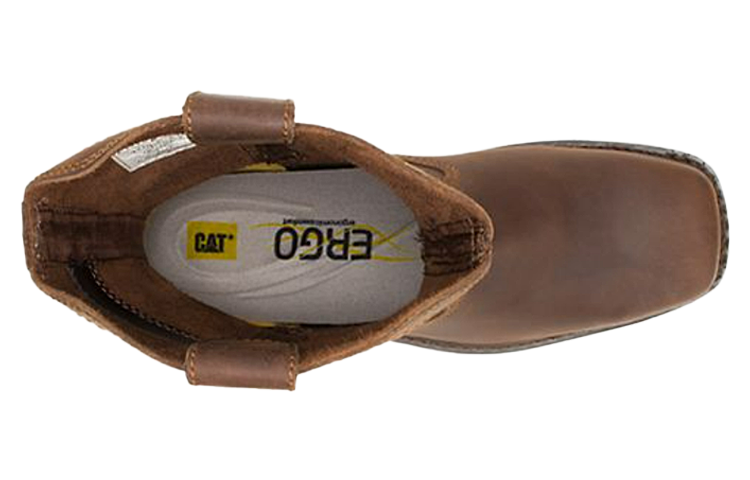 CAT Welston Pull-On Steel Toe Work Boot 'Brown' 圖 4