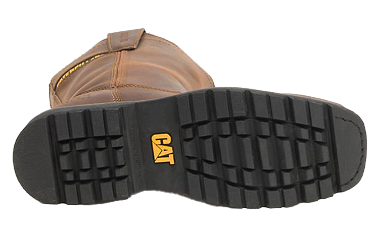CAT Welston Pull-On Steel Toe Work Boot 'Brown' 圖 5