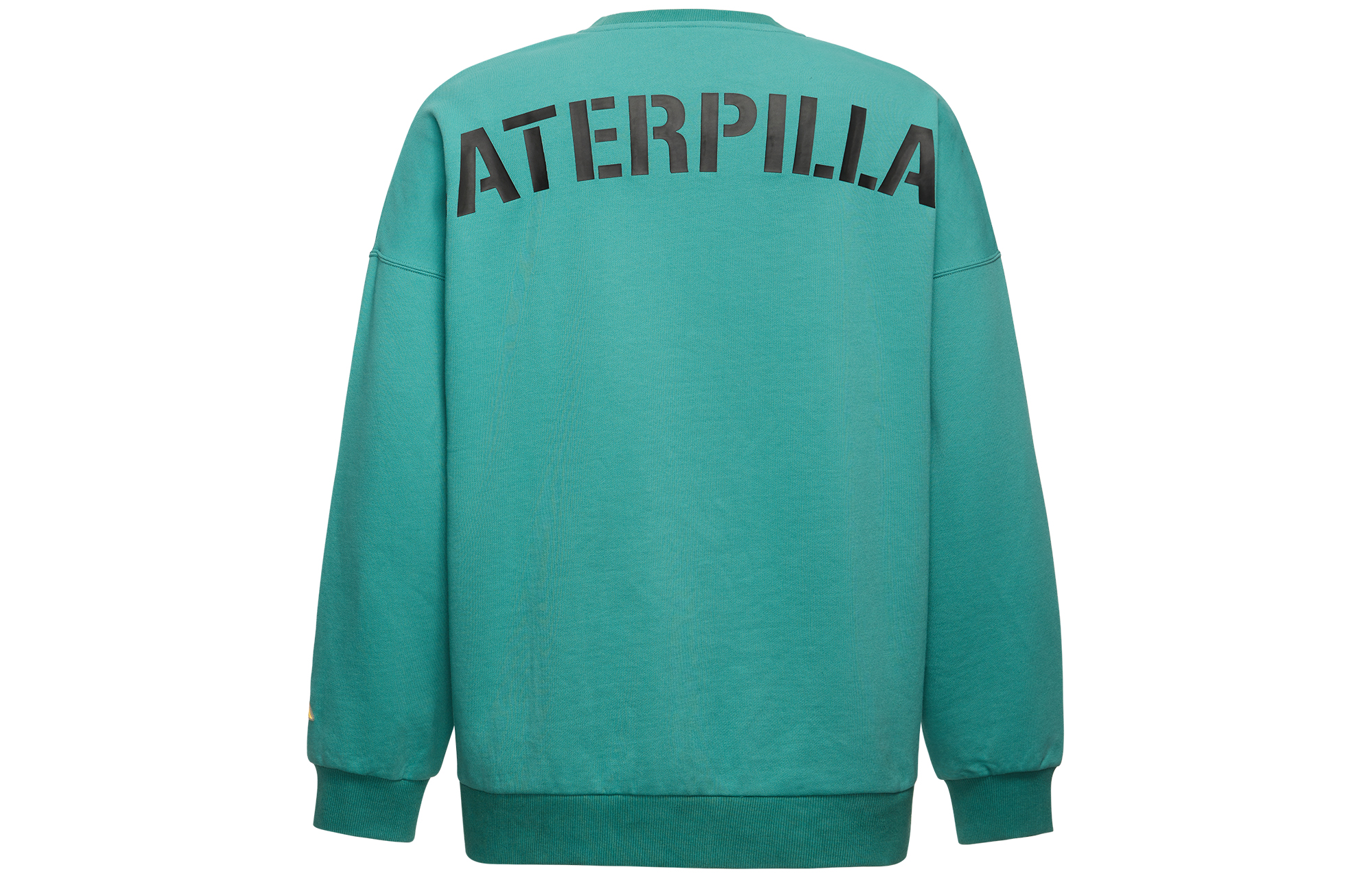 CAT x Street Dance Collab Letter Print Crewneck Sweatshirt Green - CK3SWQ26221