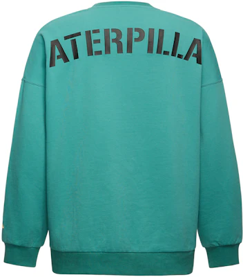 CAT x 街舞聯名字母印花綠色圓領衛衣 CK3SWQ26221 Buy CAT x 街舞聯名字母印花綠色圓領衛衣 CK3SWQ26221