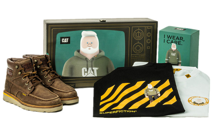 CAT Superfiction Retro Work Boots 'Gift Box Edition'