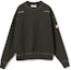 Order Cav Empt Black Crewneck Sweatshirt with Letter Print. CES24CS09