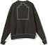 Lookbook Cav Empt Black Crewneck Sweatshirt with Letter Print. CES24CS09