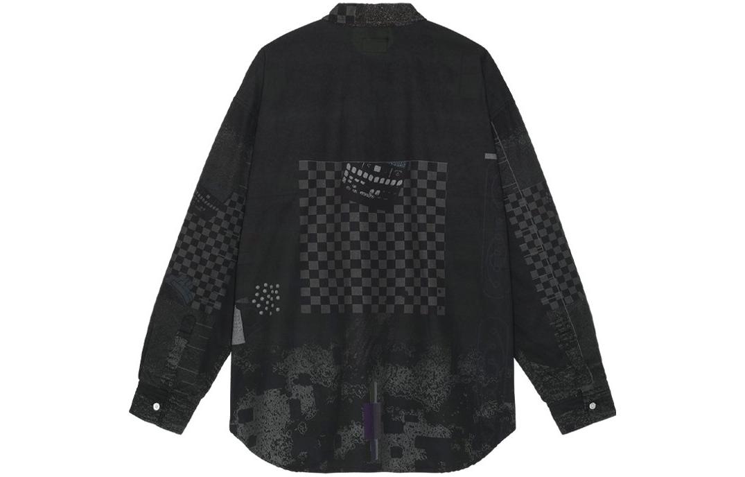 Lookbook Cav Empt 黑色 Logo 印花翻領長袖外套 CES22SH01