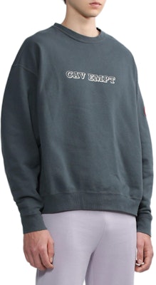 Cav Empt Crewneck Sweatshirt with Embroidered Logo. cxesw22cs12mj Shop Cav Empt Crewneck Sweatshirt with Embroidered Logo. cxesw22cs12mj