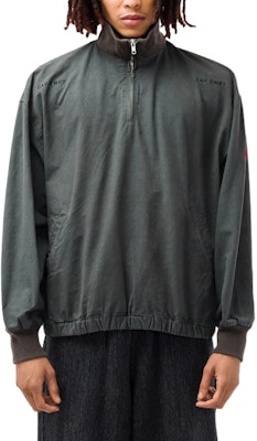 Cav Empt Green High-Neck Long Sleeve Jacket CES21JK17 Order Cav Empt Green High-Neck Long Sleeve Jacket CES21JK17