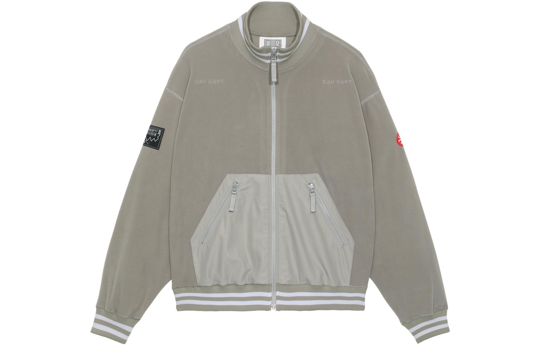 Order Cav Empt 灰色拼接图案补丁夹克. CES23CS20-001