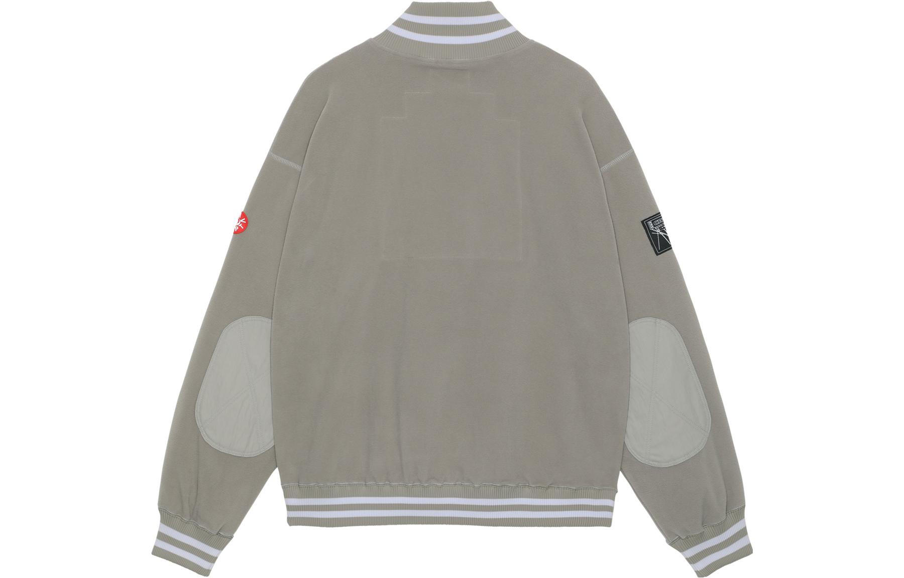 Lookbook Cav Empt 灰色拼接图案补丁夹克. CES23CS20-001