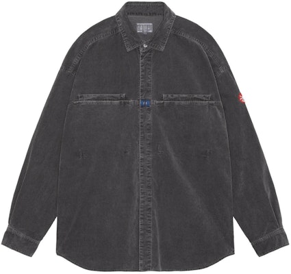 Cav Empt Solid Color Casual Long Sleeve Shirt. CES24SH04 Order Cav Empt Solid Color Casual Long Sleeve Shirt. CES24SH04