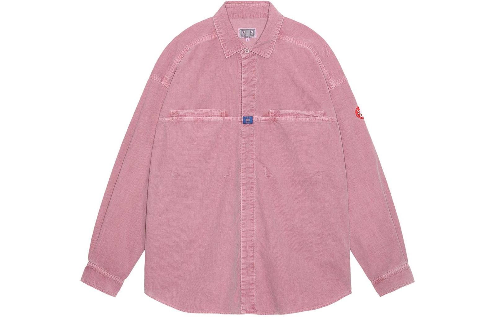 Shop Cav Empt 素色休閒長袖襯衫 CES24SH04