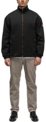 Cav Empt Solid Color Zip-Up Jacket Black CES23JK08 Lookbook Cav Empt Solid Color Zip-Up Jacket Black CES23JK08