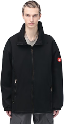 Cav Empt Solid Color Zip-Up Jacket Black CES23JK08 Sizing Cav Empt Solid Color Zip-Up Jacket Black CES23JK08