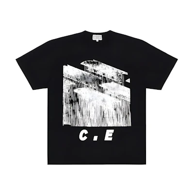 Cav Empt Abstract Graphic Print Unisex T-Shirt CES17T02